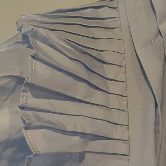 NEW Magali Pascal Louisa Tiered Mini Dress in Hydrangea‎ Blue Size Large - Picture 12 of 13